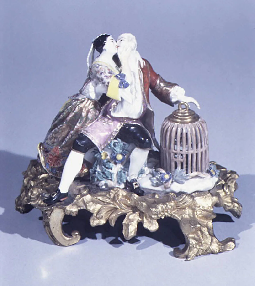 Lovers with a birdcage — Meissen Manufactory|Johann Joachim Kändler