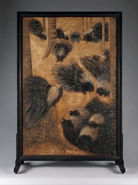 Screen: "Porcupines" and "Nightmare" — Robert Winthrop Chanler