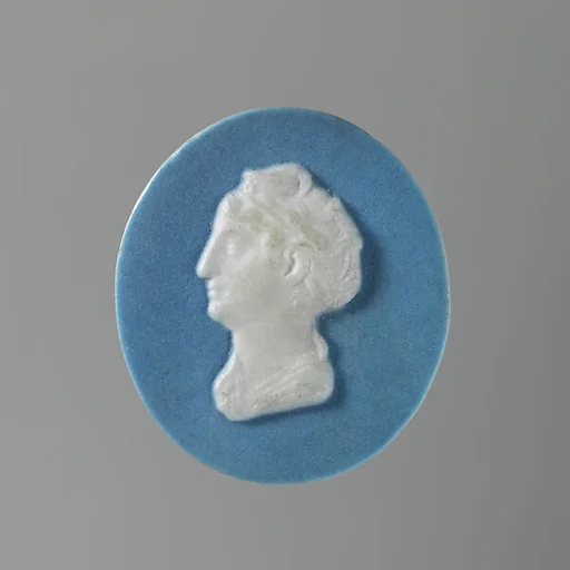Classical woman in left profile