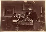[Group of Servants Sitting Around a Table]