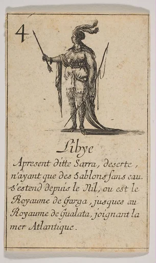 Libye, from "Jeu de la Géographie"