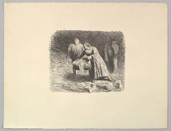 The Cradle (Die Wiege) — Ernst Barlach