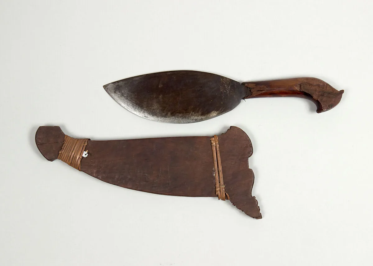 Knife (Barong) with Sheath — Unknown