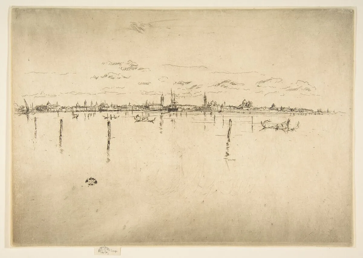 Little Venice (The Little Venice) — James McNeill Whistler|The Fine Art Society, London
