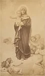 [Reproduction of a Painting by Bouguereau of the Madonna and Child]