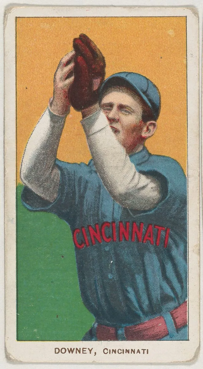 Downey, Cincinnati, National League, from the White Border series (T206) for the American Tobacco Company — American Tobacco Company