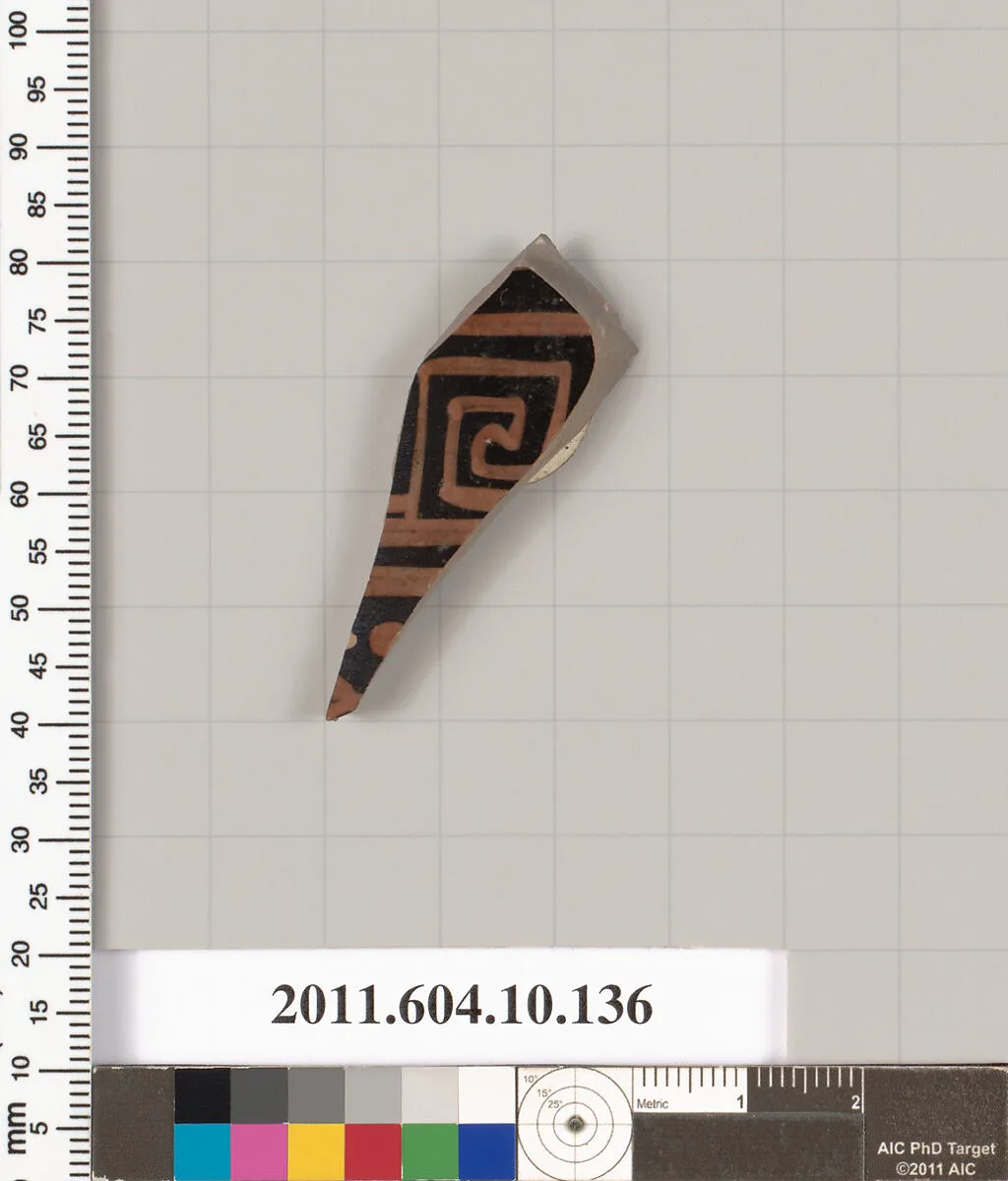 Terracotta fragment of an oinochoe (jug)? — Unknown