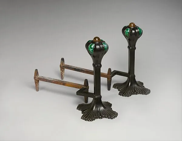 Andiron — Louis C. Tiffany|Tiffany Glass and Decorating Company