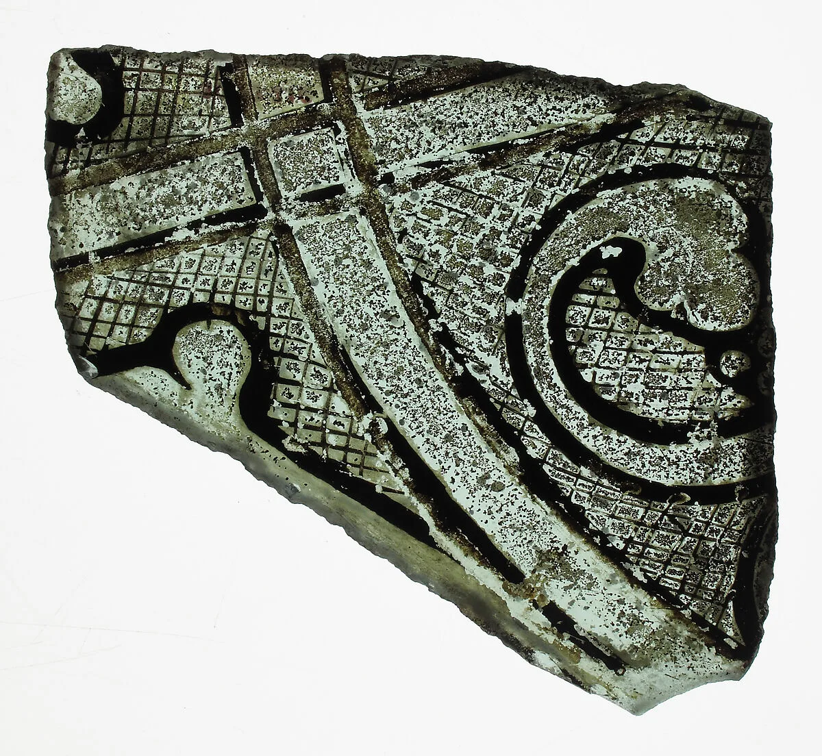 Glass Fragment — Unknown
