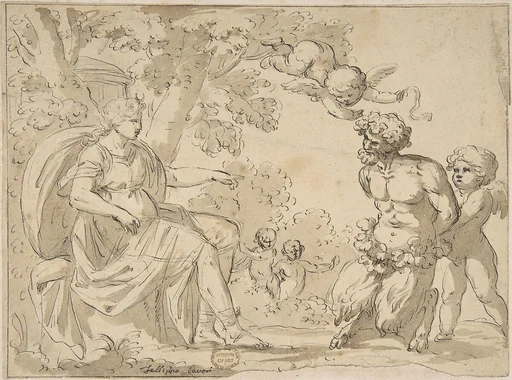 Diana and Satyr