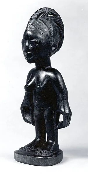 Twin Figure: Female (Ibeji) — Unknown
