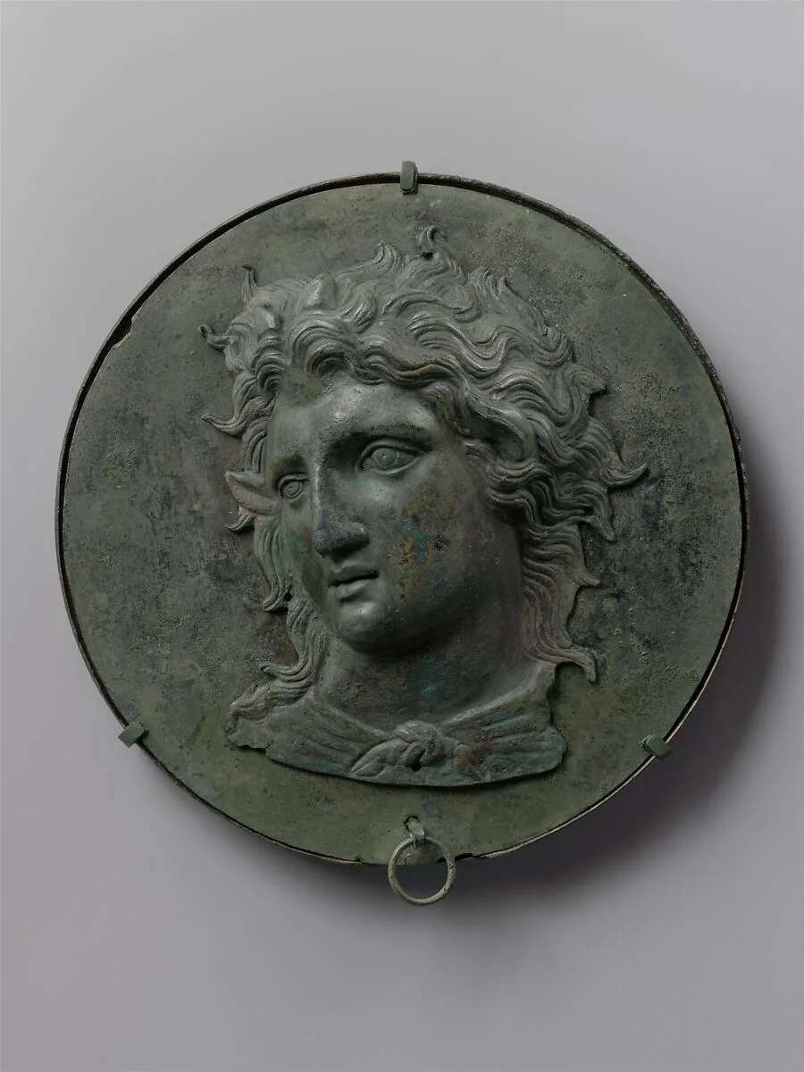 Bronze box mirror — Unknown