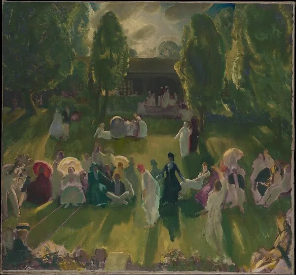 Tennis at Newport — George Bellows