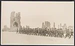 Cloth Hall and Cathedral, Ypres, Tommies