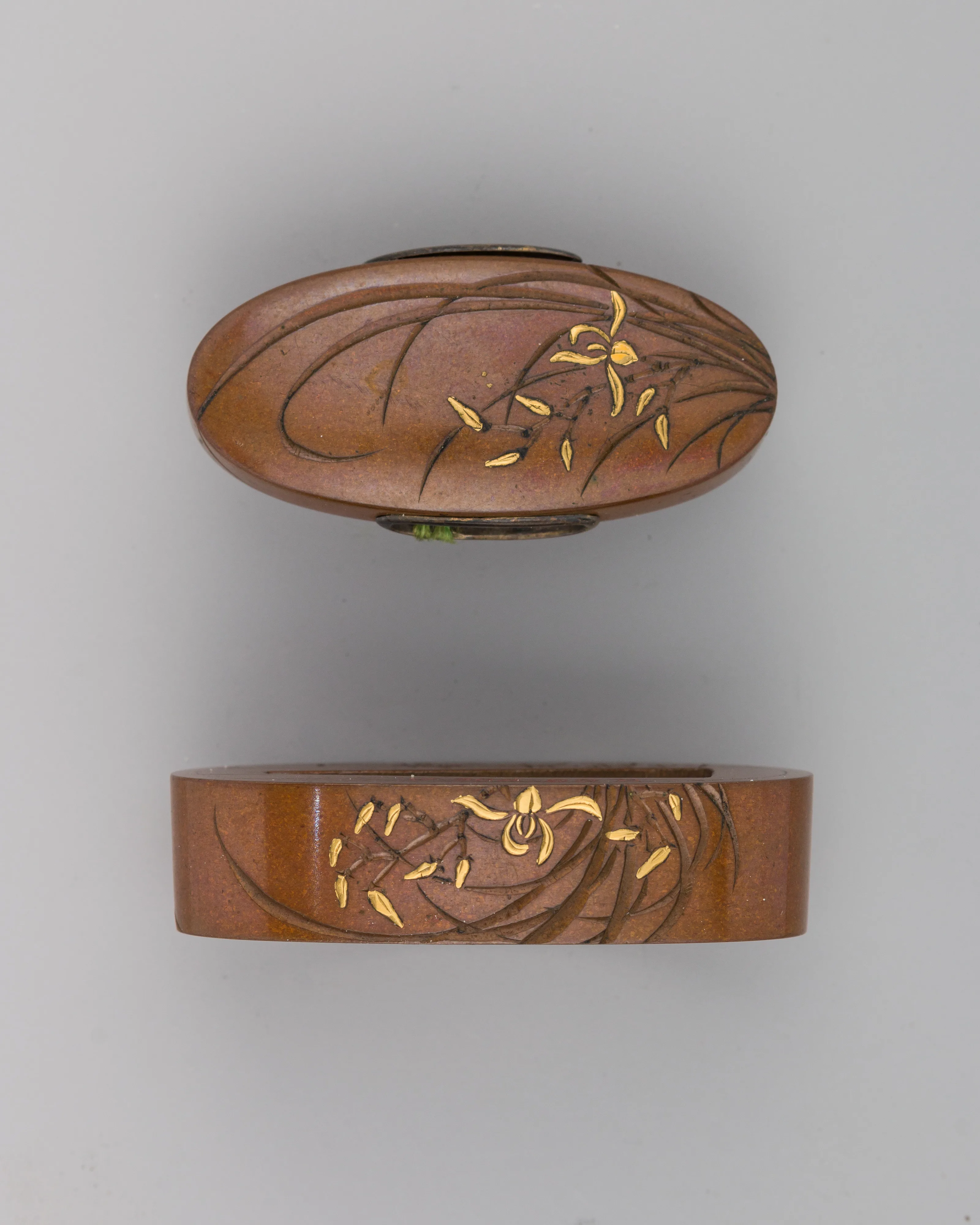 Sword-Hilt Collar and Pommel (Fuchigashira) — Unknown