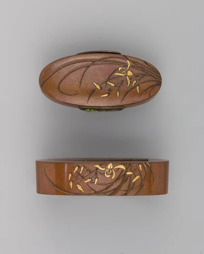 Sword-Hilt Collar and Pommel (Fuchigashira)