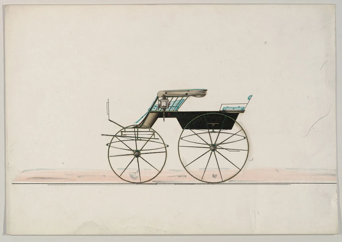 Design for Phaeton (unnumbered) — Brewster & Co.