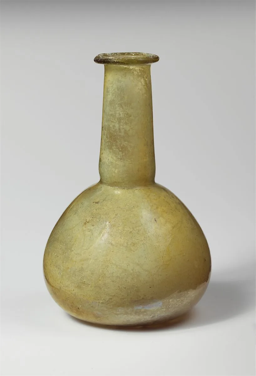 Glass perfume bottle — Unknown
