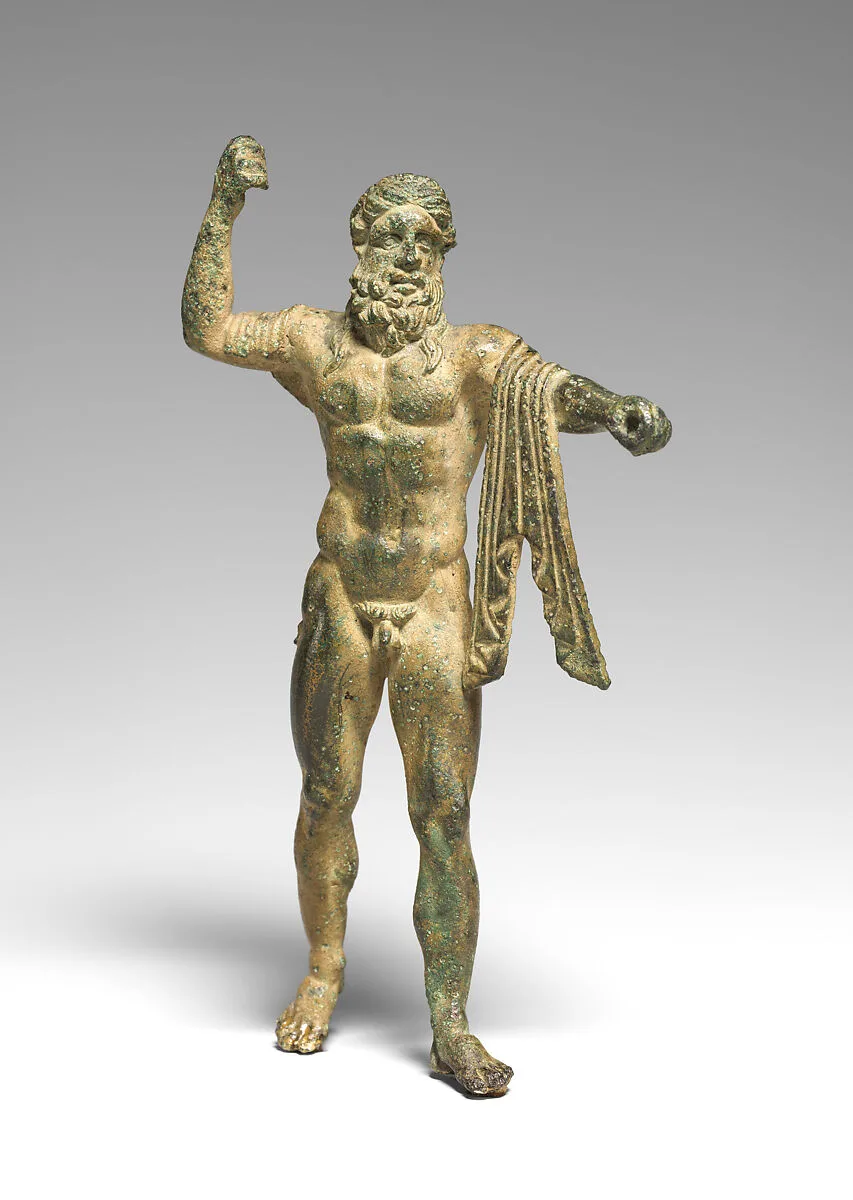 Bronze statuette of Neptune — Unknown