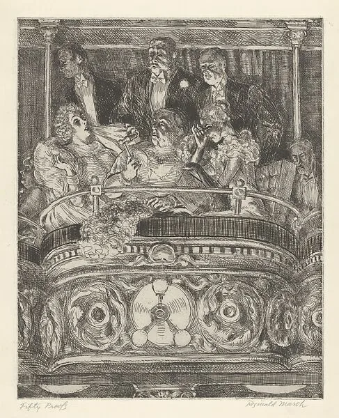 Box at the Metropolitan — Reginald Marsh
