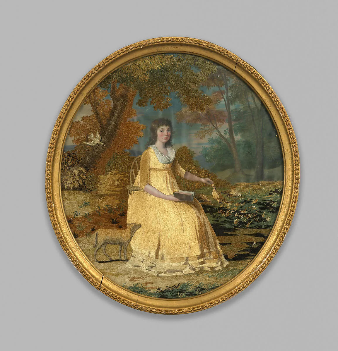 Embroidered picture — Unknown
