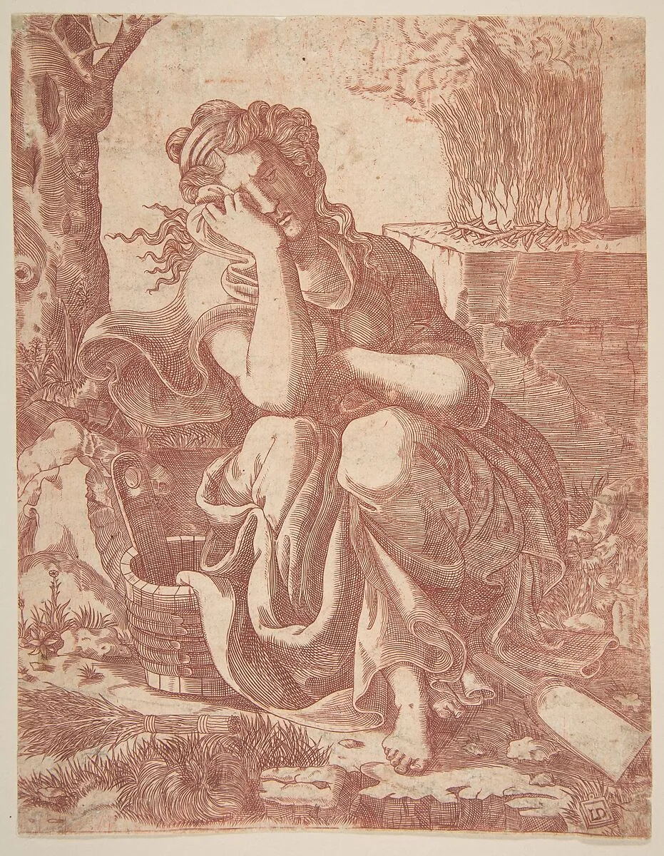 Psyche — Giulio Romano|Léon Davent