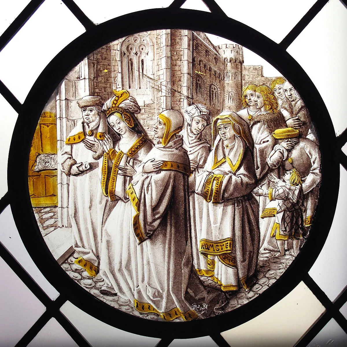 Roundel with Susanna Led to Judgement — Unknown