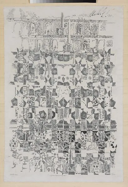 The Garden and the Mosaic Floor IV — François Rouan