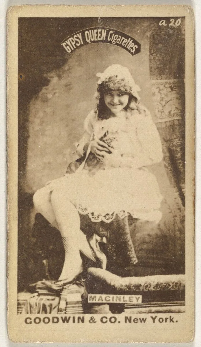 Maginley, from the Actors and Actresses series (N171) for Gypsy Queen Cigarettes — Goodwin & Company