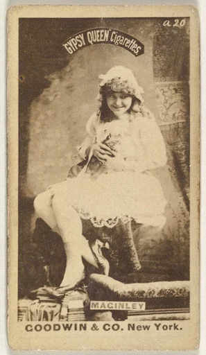 Maginley, from the Actors and Actresses series (N171) for Gypsy Queen Cigarettes