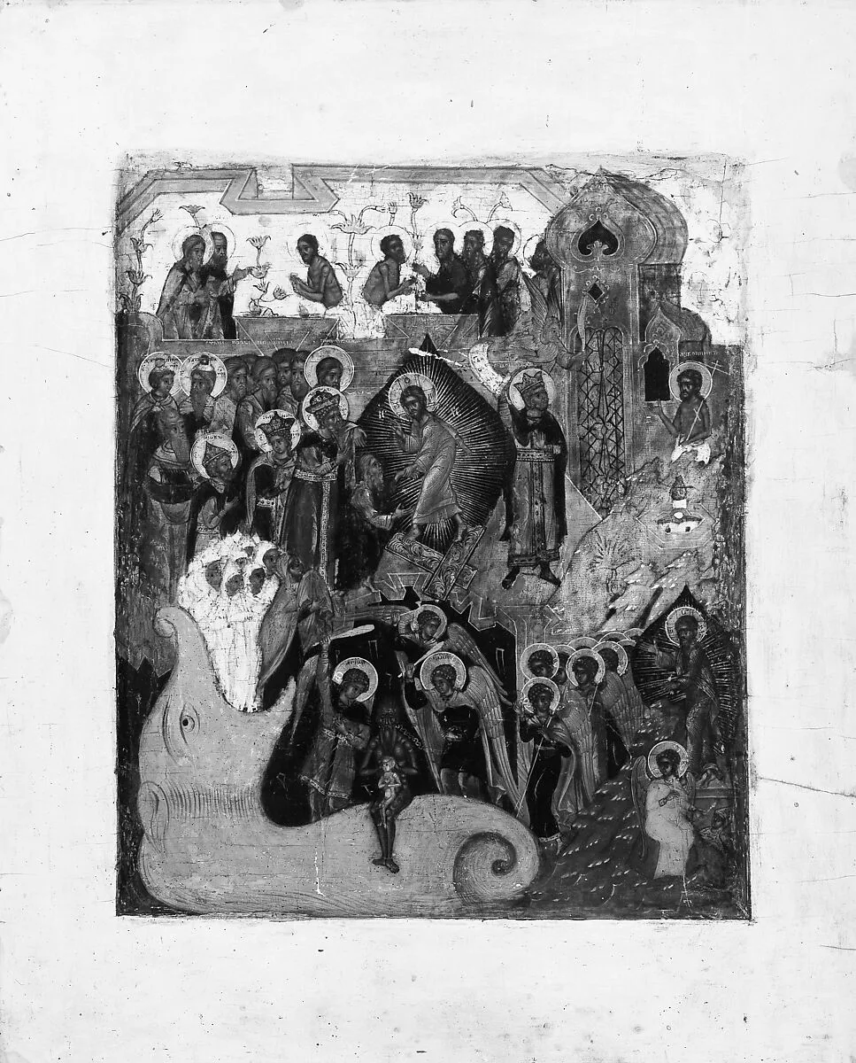 The Resurrection of Christ and the Harrowing of Hell — Russian Painter