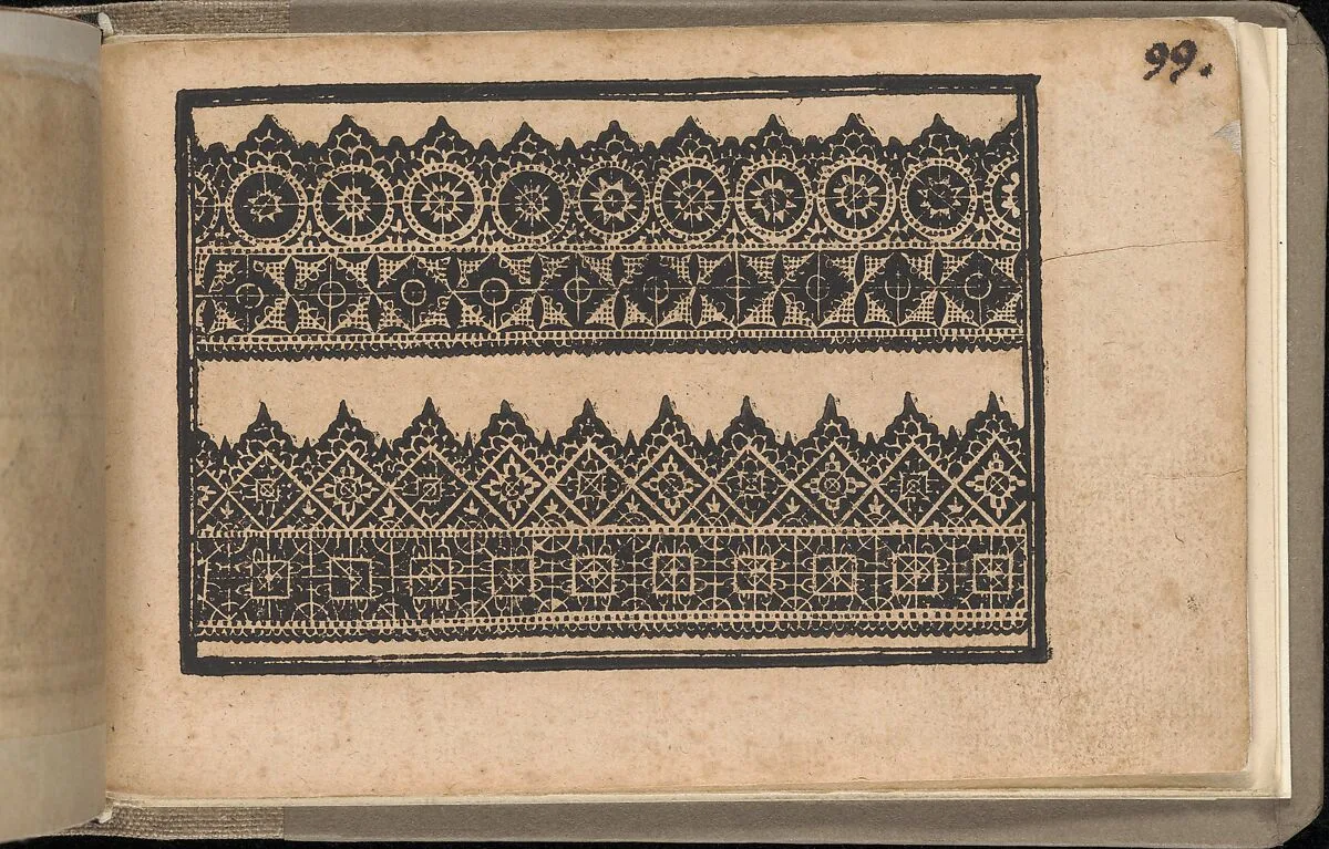 Schön newes Modelbuch (Page 99r) — Sigismundus Latomus