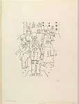 The Prisoner (Der Gefangene) — George Grosz