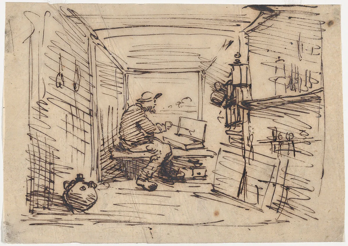 The Boat Studio — Charles-François Daubigny