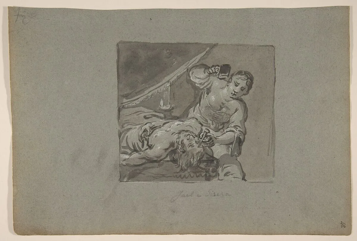 Jael and Sisera — Leonaert Bramer