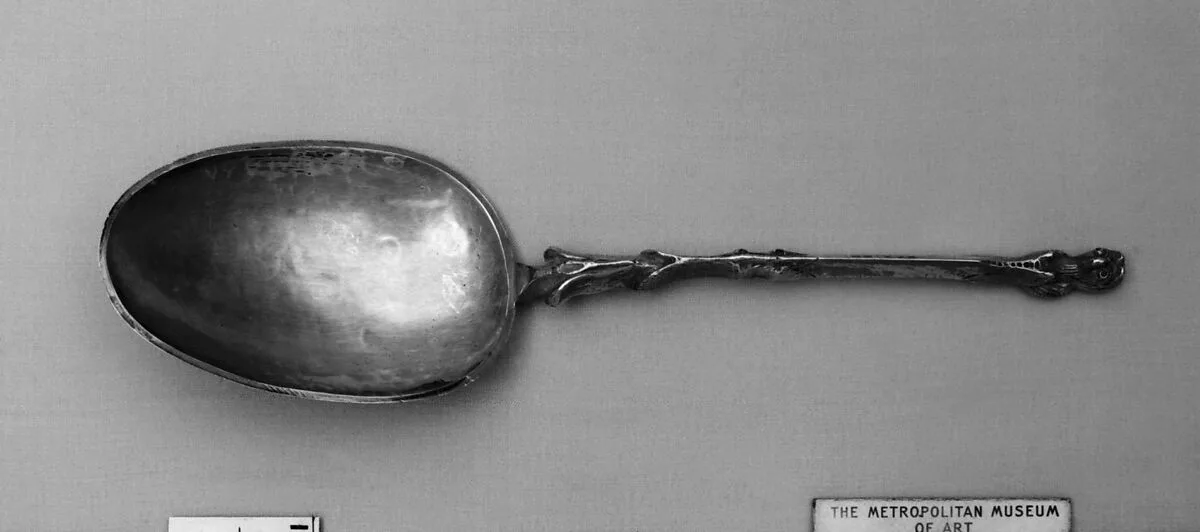Owl head spoon — Unknown