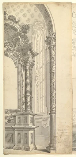 Halved Design for an Altar
