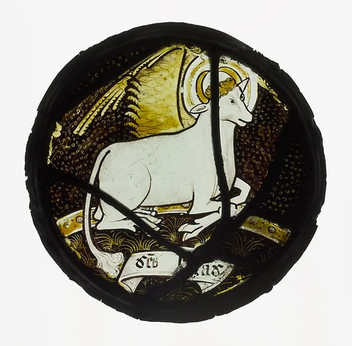 Roundel with Winged Ox