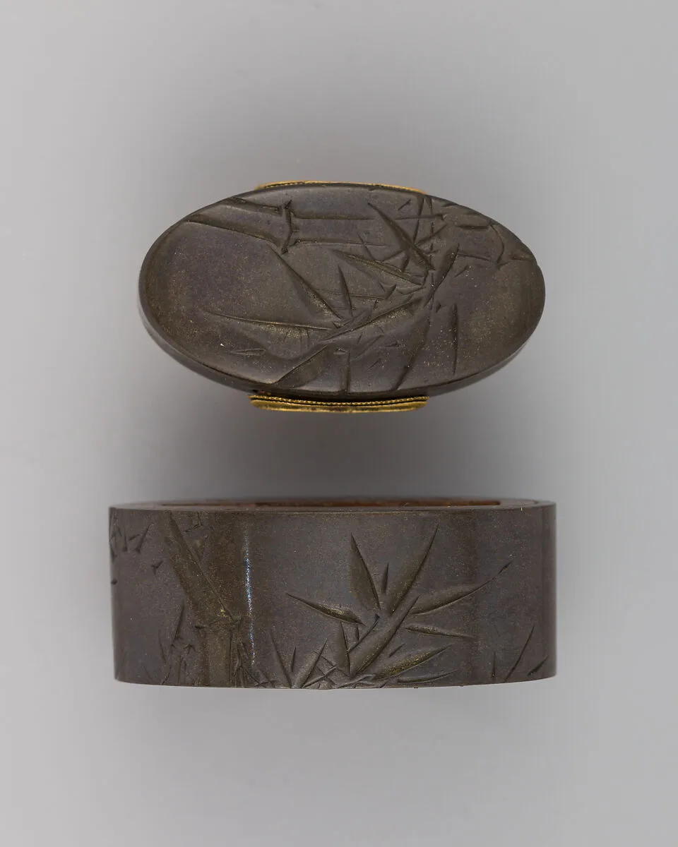 Sword-Hilt Collar and Pommel (Fuchigashira) — Unknown