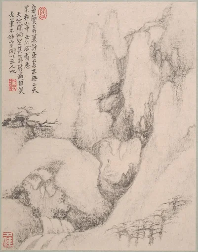清 戴本孝 山水圖 冊|Landscapes