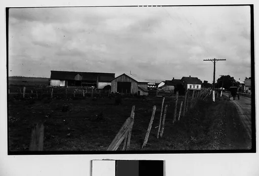 [Barns and Farmhouses, from Across Field]
