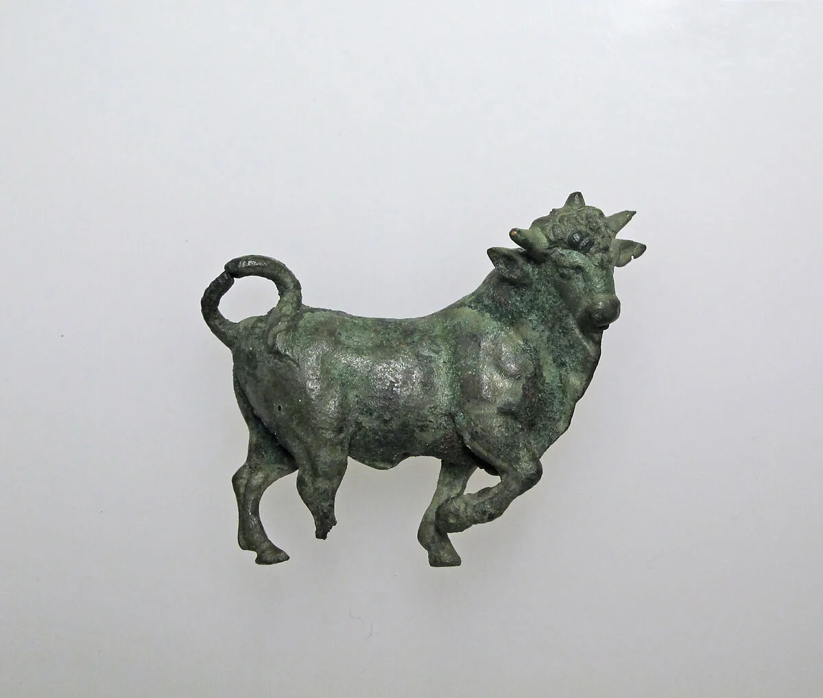 Bronze statuette of a bull — Unknown