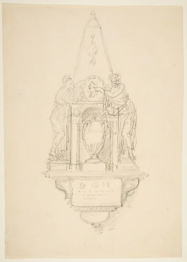 Design for a Monument (recto)