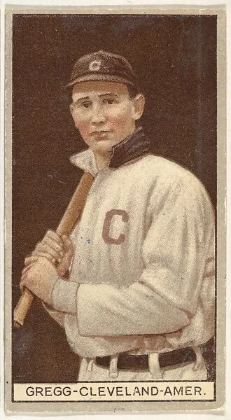 Gregg, Cleveland, American League, from the Brown Background series (T207) for the American Tobacco Company — American Tobacco Company