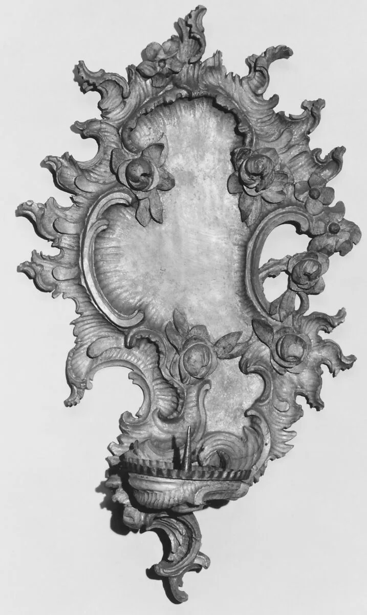 Pair of single-light wall brackets — Unknown