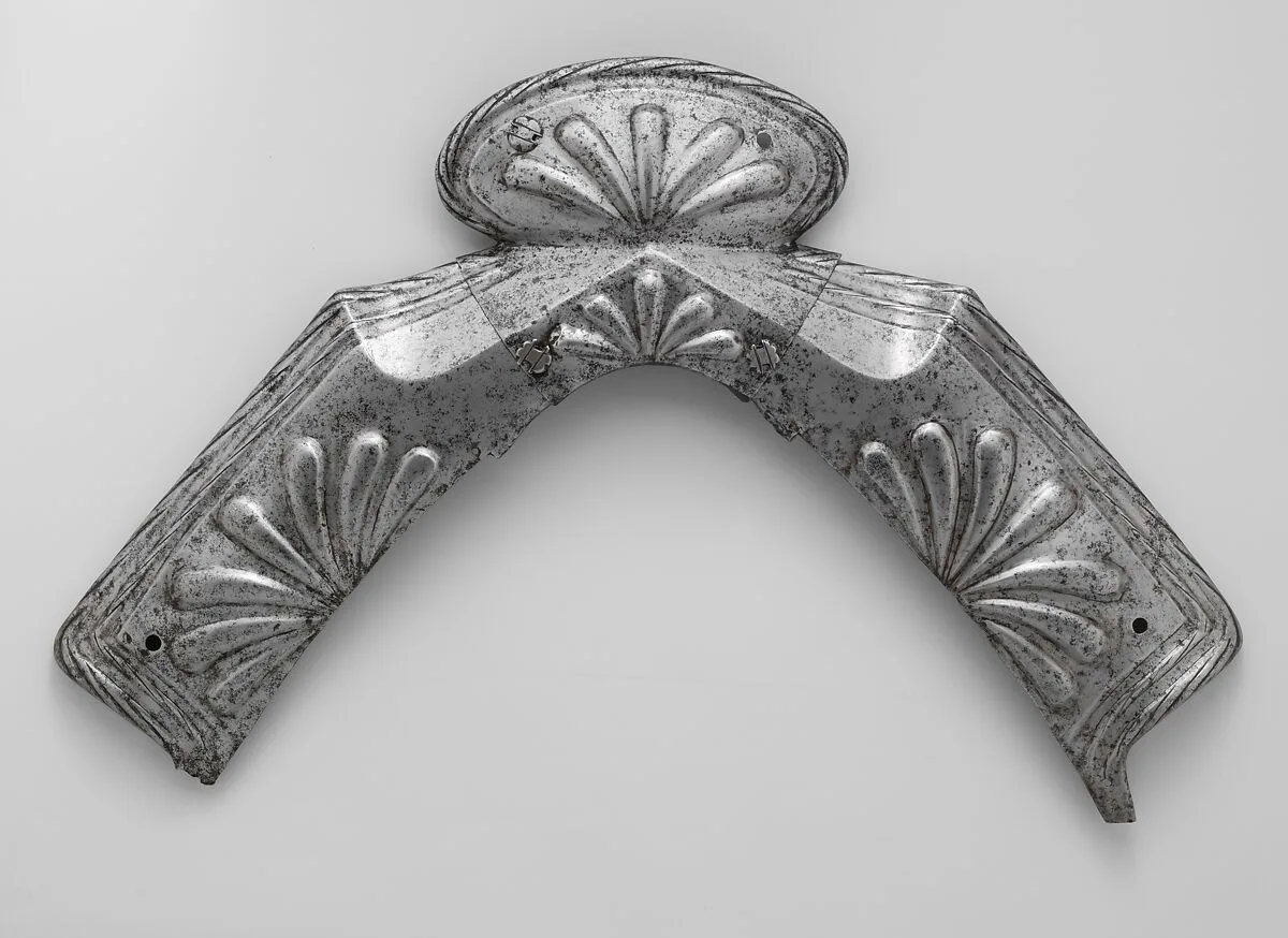 Three Pommel Plates of a Saddle — Unknown