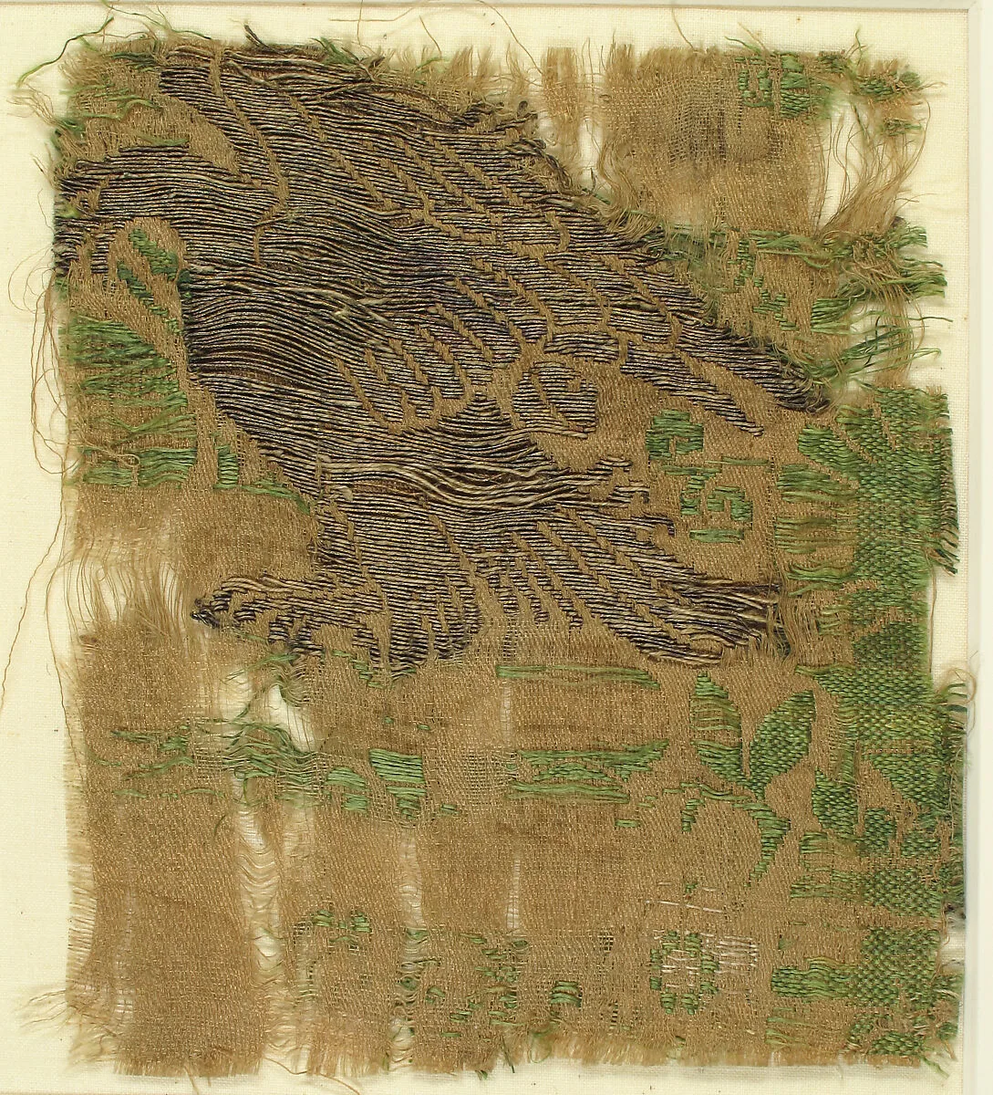 Textile with Brocade — Unknown