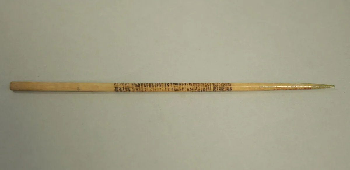 Bone Weaving Bobbin — Unknown