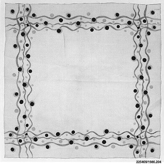 Handkerchief — Unknown Designer