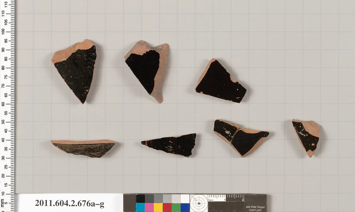 Terracotta fragments of column-kraters (bowls for mixing wine and water) — Unknown